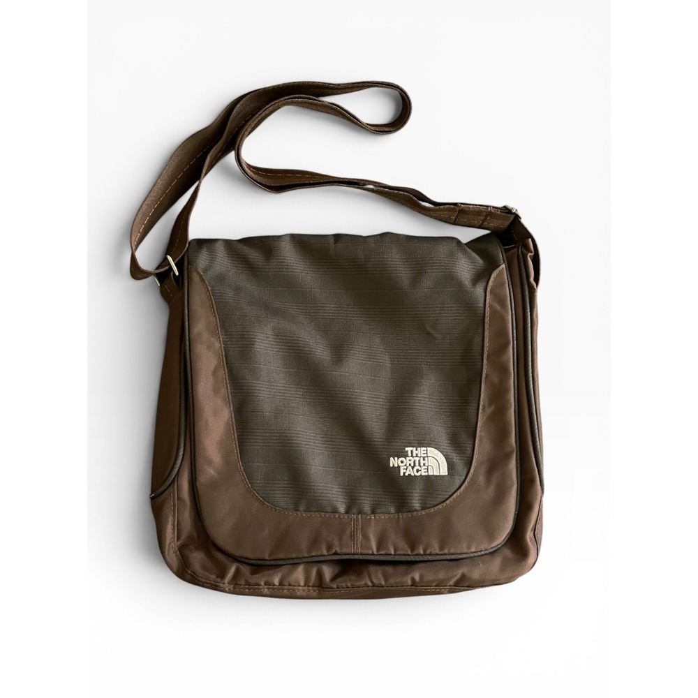 Vintage The North Face Vertical Messenger Bag / Crossbody